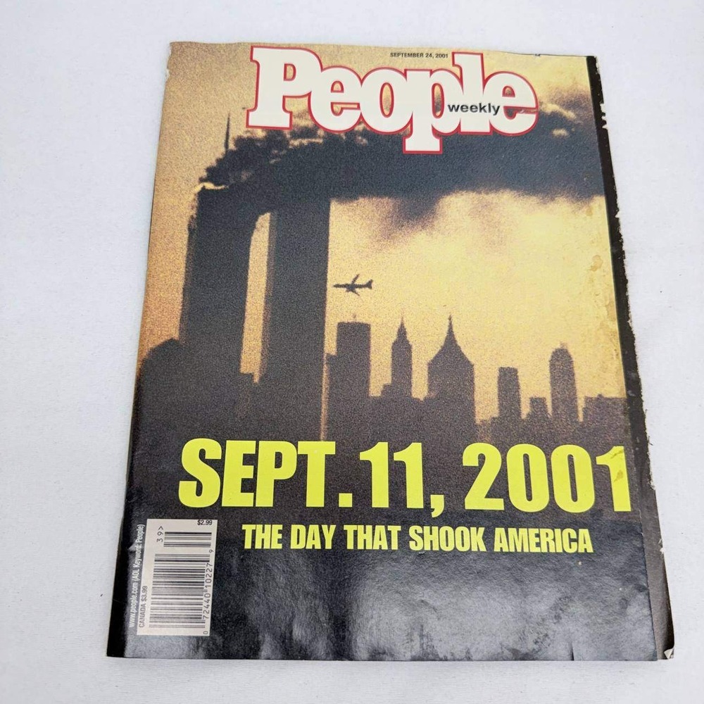 People Magazine Sept 24 2001 September 11 9/11 Commemorative Issue Historical